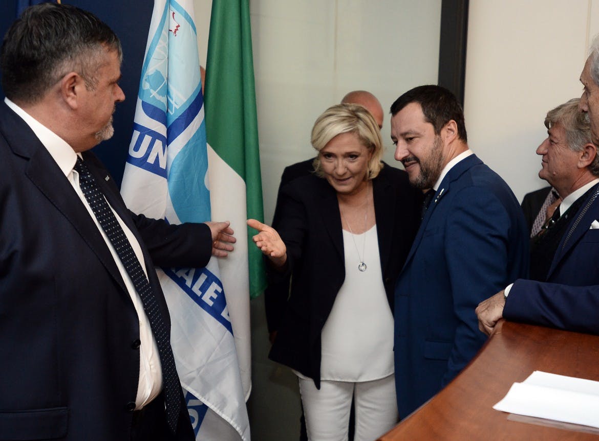 Salvini-Le Pen: a xenophobic axis emerges in Rome ahead of Europe elections