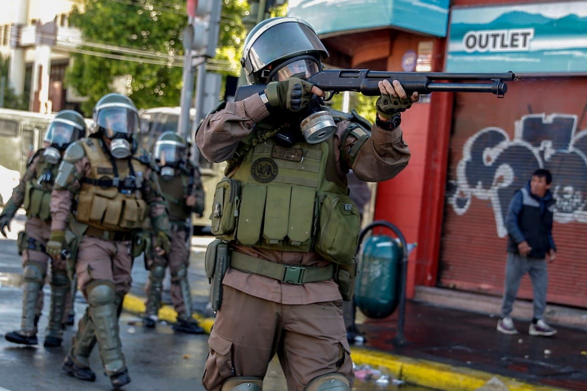 image of chilean protests