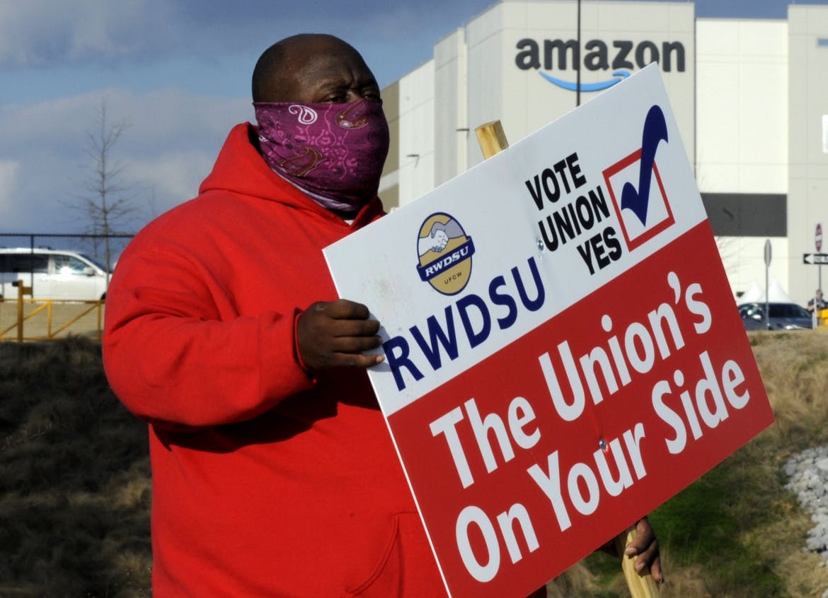 Black Lives Matter joins the campaign support Amazon union push