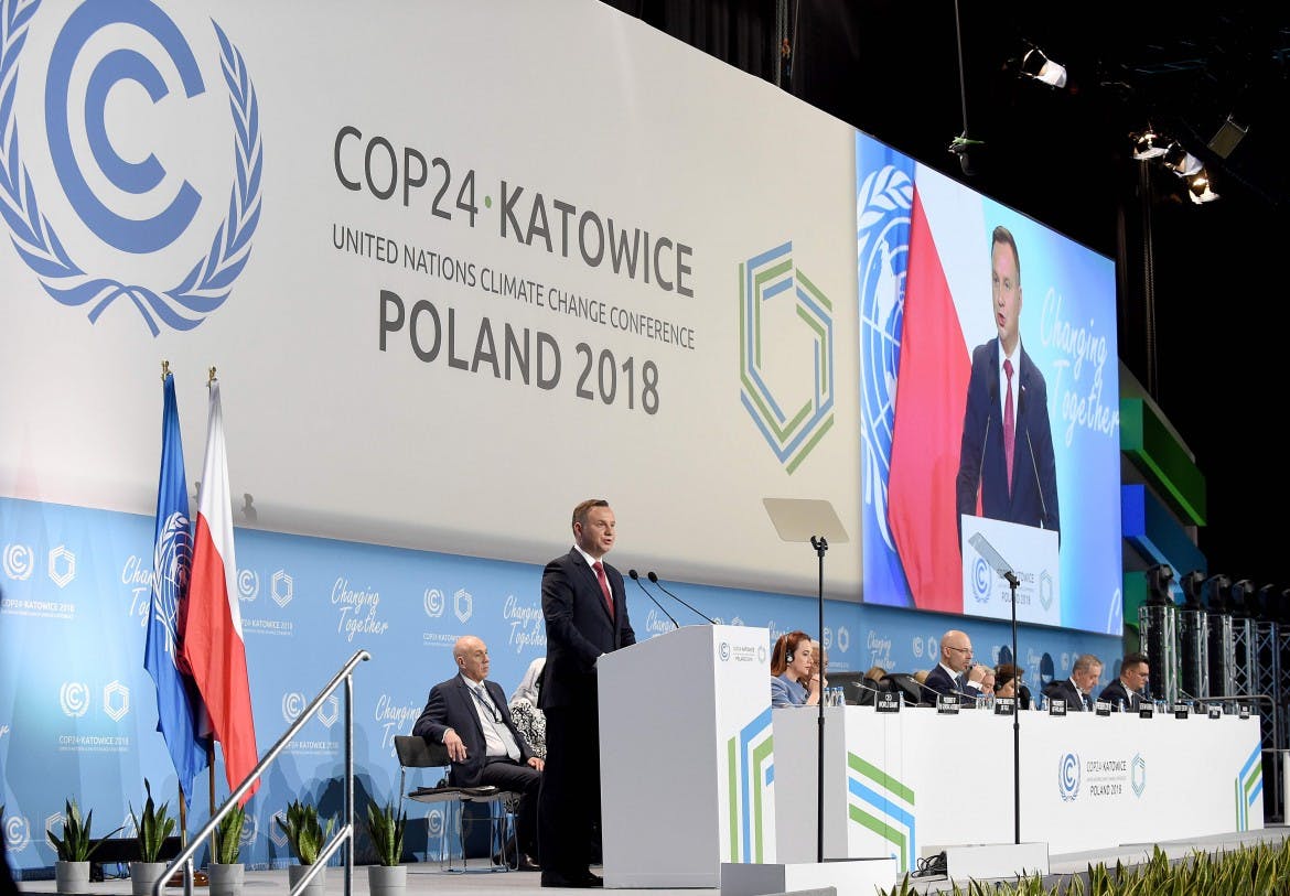 Heavy atmosphere greets COP24 in Poland