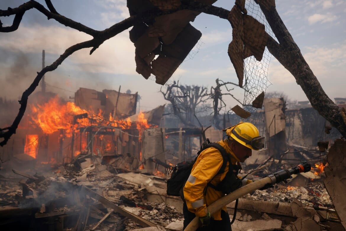 The big one has arrived: Hell descended on the City of Angels