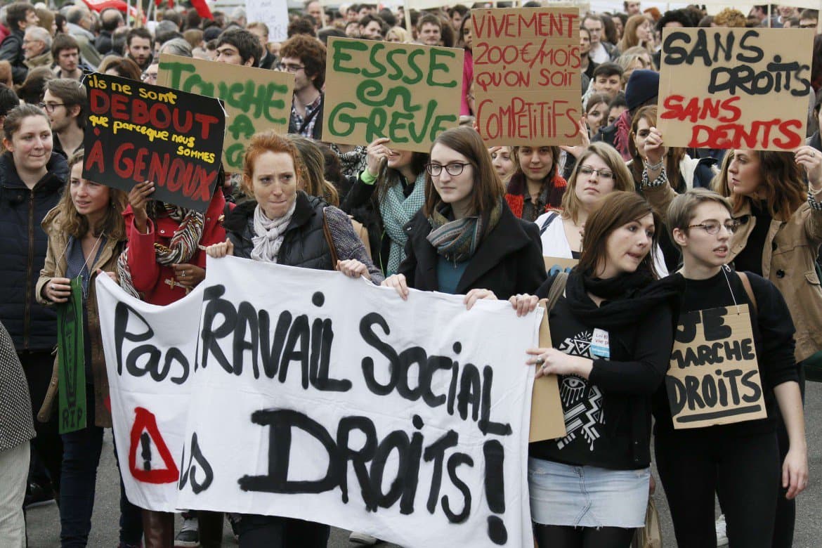 French protests