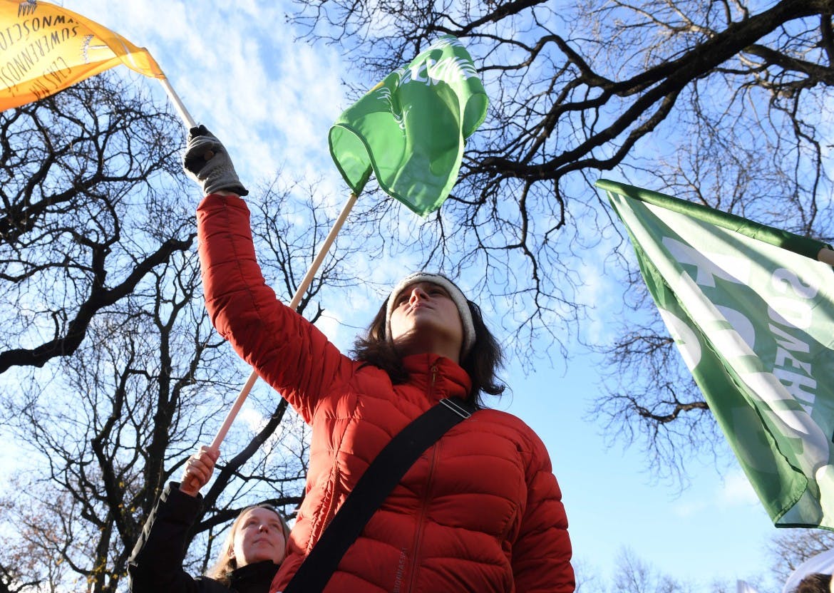 In Katowice, a peaceful parade to save the planet