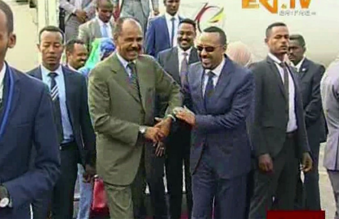With state visit, signs of peace between Ethiopia and Eritrea
