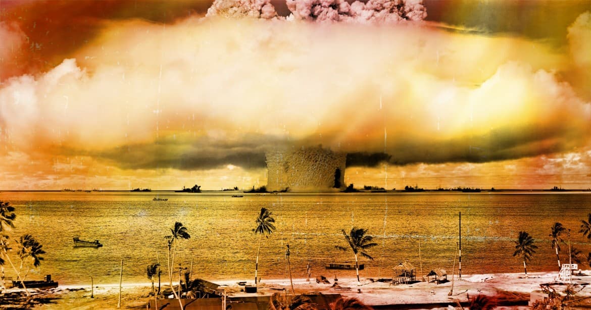 image of nuclear explosion