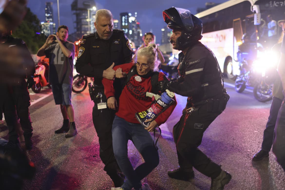 Protesters in Tel Aviv: ‘The blood of the hostages is on your hands’