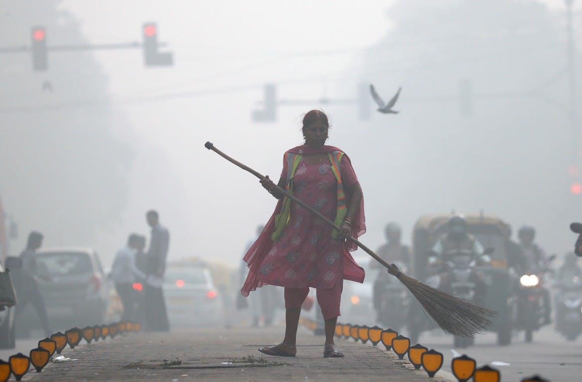A toxic pall envelops New Delhi