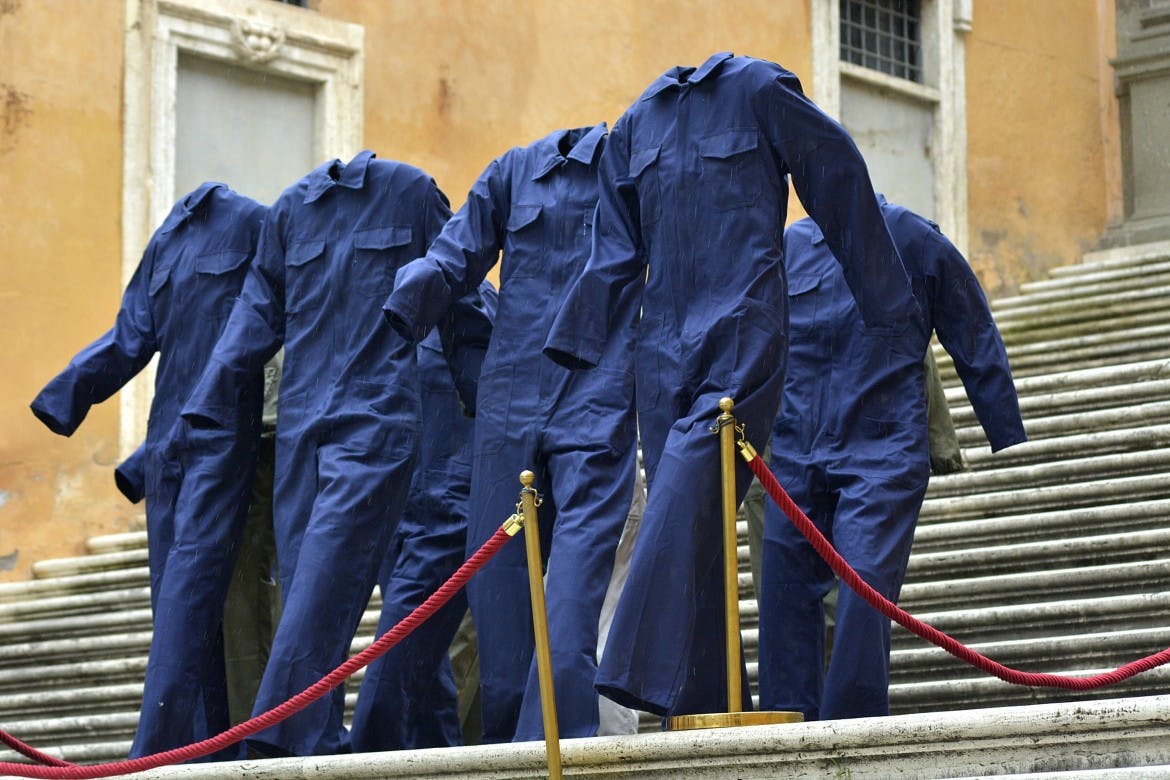 Last year 1,133 Italian workers died on the job – and no sign of change