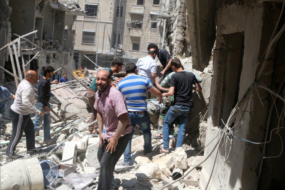 Aleppo hospital attack marks growing, hopeless escalation of Syrian War