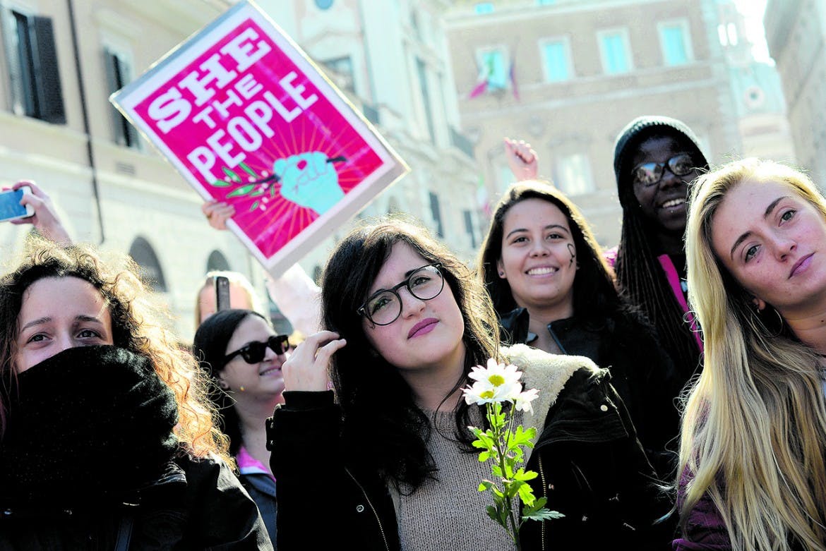 Women’s March on Rome: ‘The time is now’