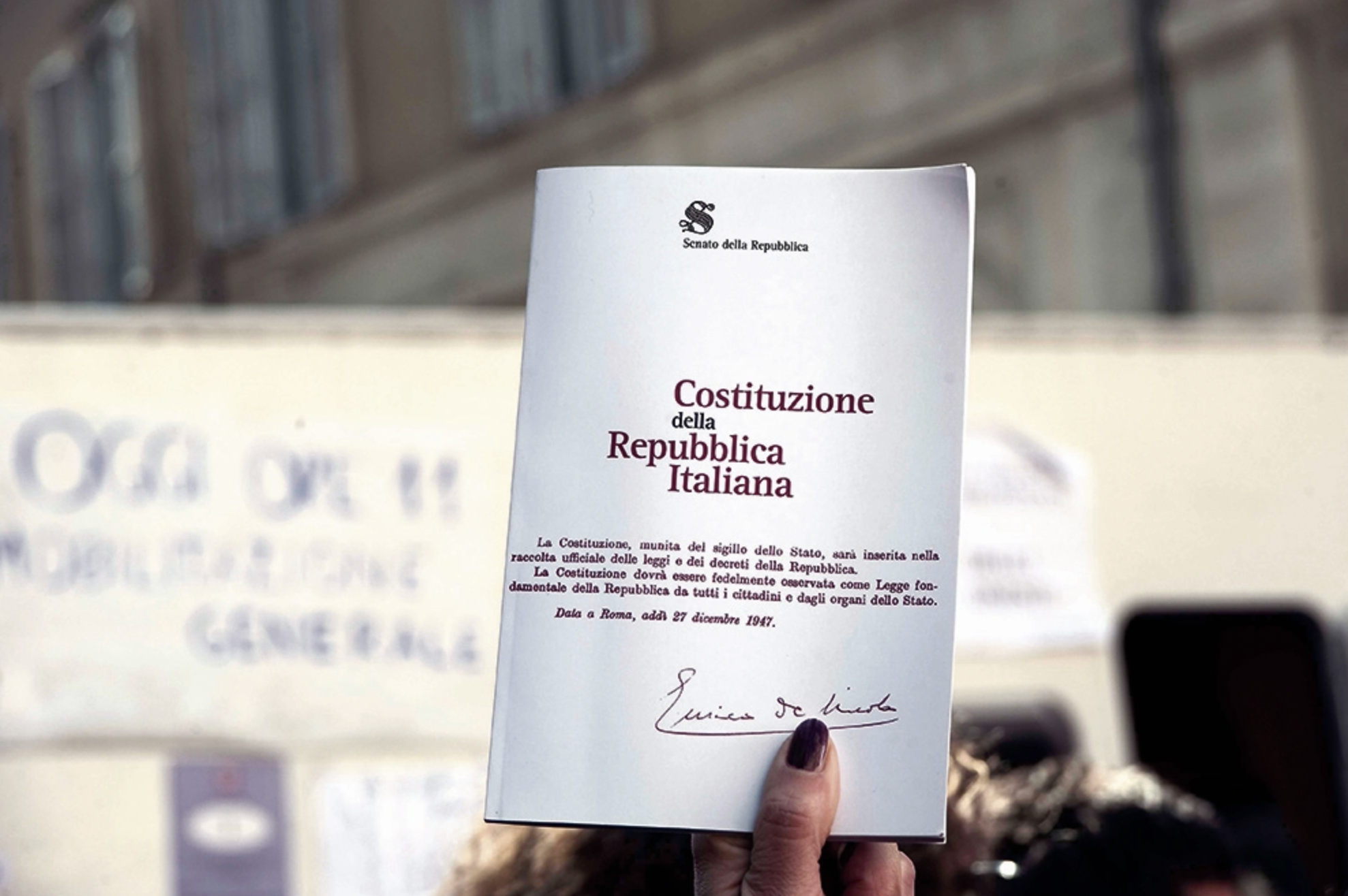 The September 25 election is a referendum to save the Constitution