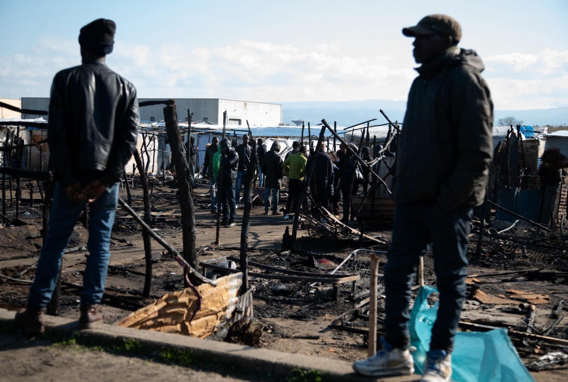 The San Ferdinando slum claims another life as Salvini shifts the blame