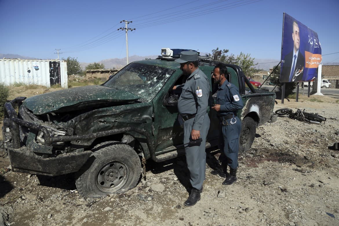 In twin Afghanistan attacks, two messages for Ghani and Trump