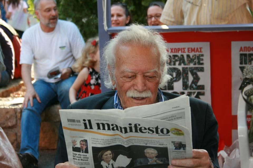 Farewell to rebel Manolis Glezos, Europe’s first partisan