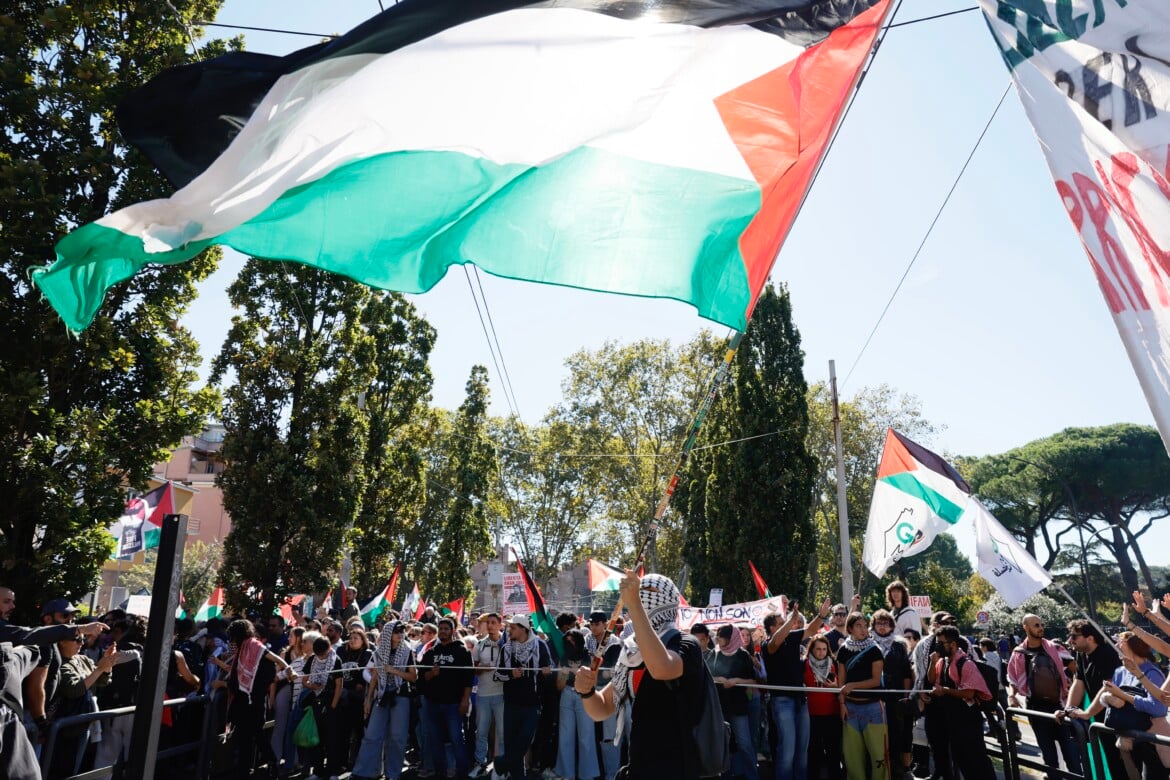 The tide of humanity in Rome for Palestine: ‘We are with you’