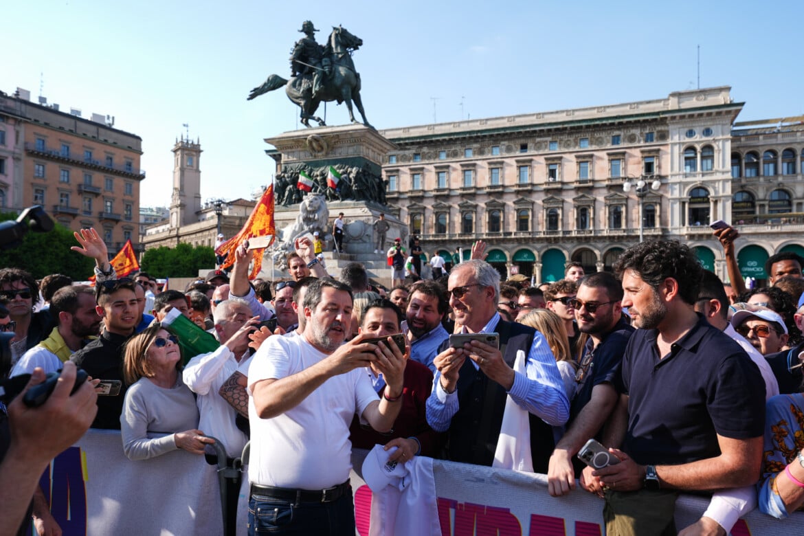 Where is the Lega? Few showed up for Salvini in Milan