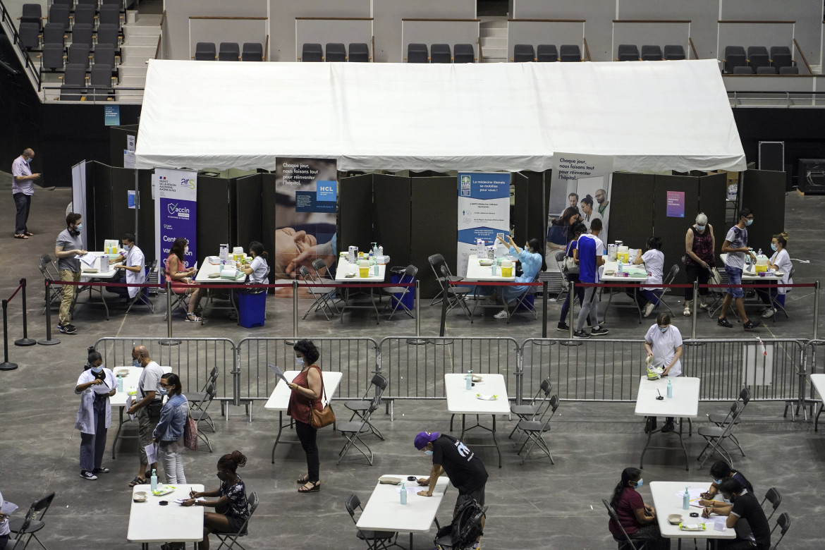 After Macron’s speech Monday, 1.3 million people signed up for vaccinations