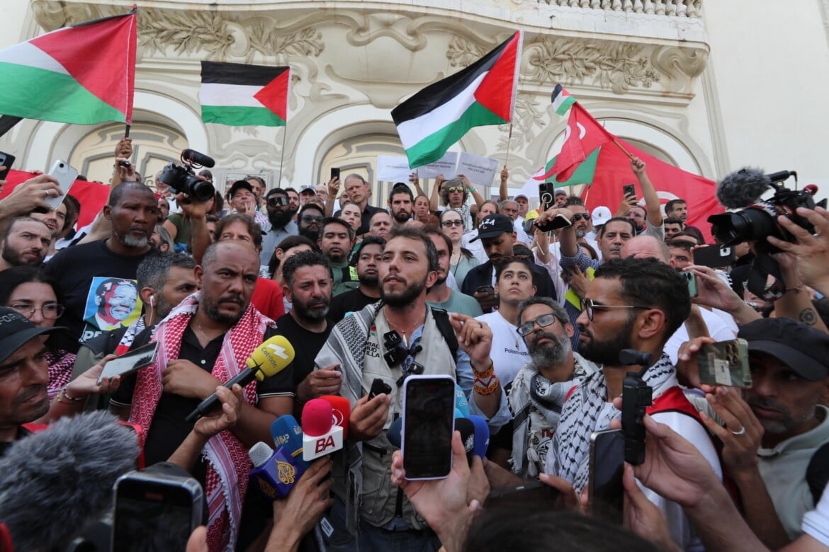 Testimony from the flotilla firebombed by a drone