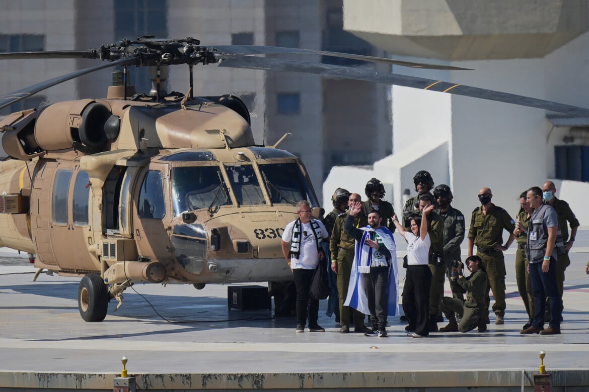 The 20 hostages returned to Israel to hug their families again