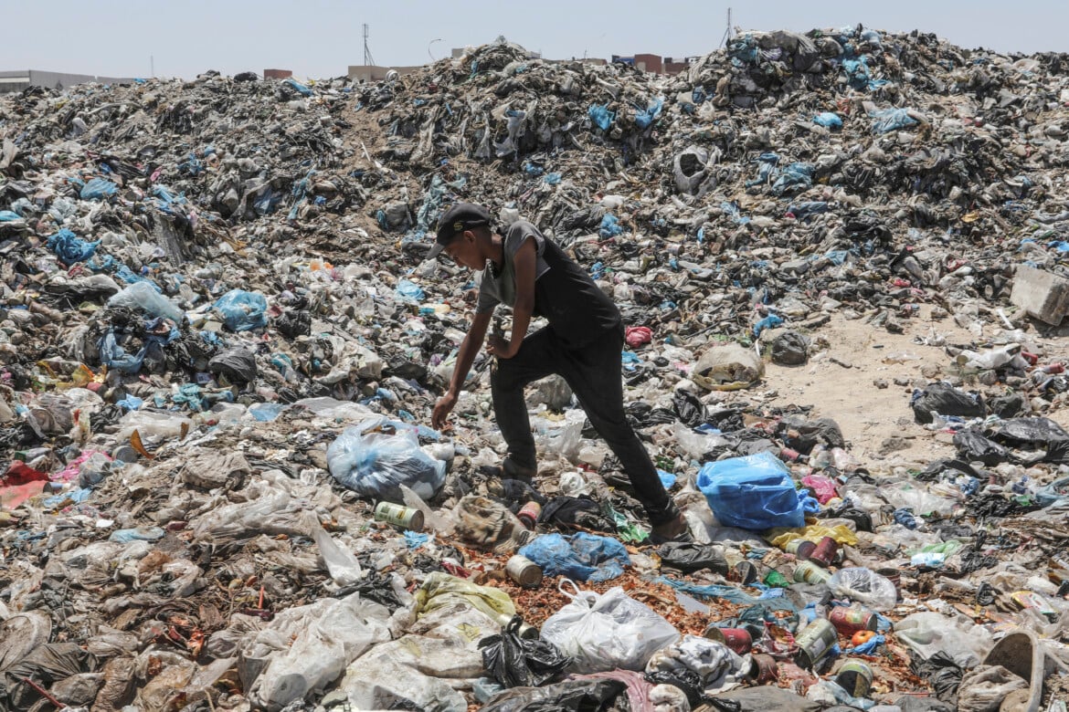 Nails, locks, wood and plastic: Recycling the rubble to rebuild Gaza