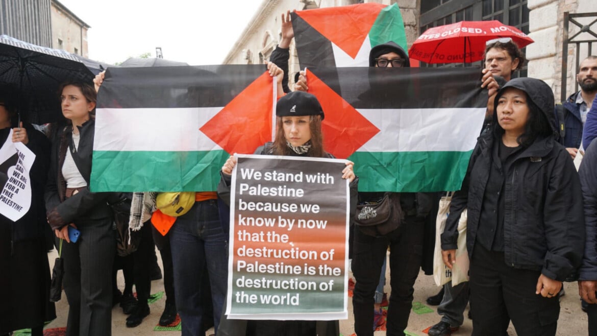 100+ artists and nations call on Biennale to stop Israel’s ‘artwashing’