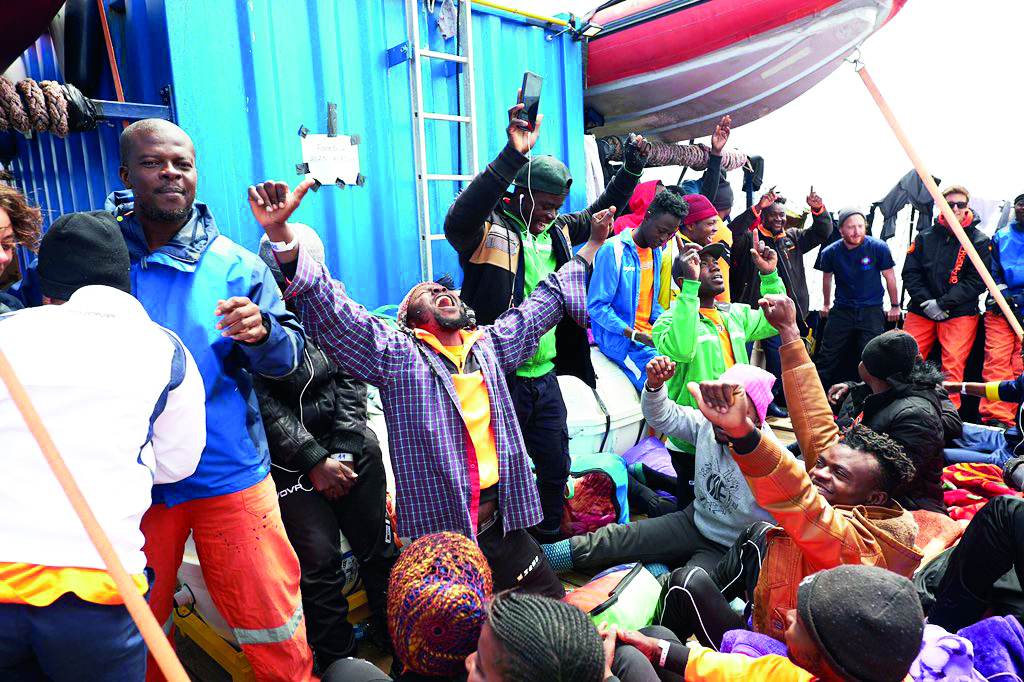 EU deal finds homes for 64 migrants trapped on the Alan Kurdi rescue ship