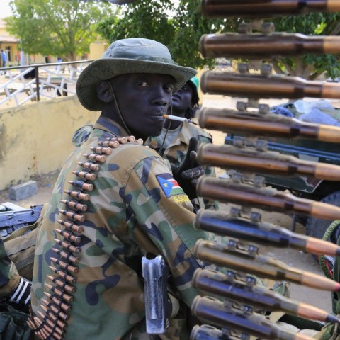 South Sudanese soldiers