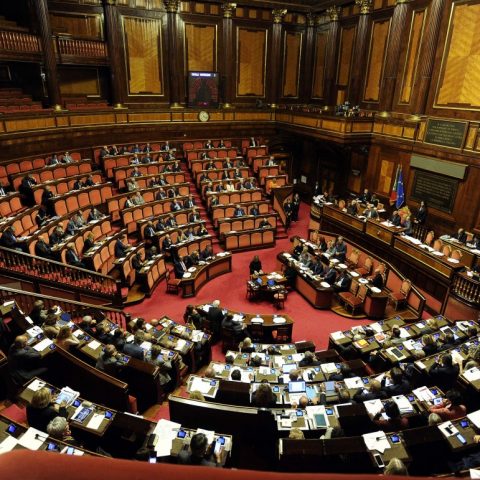 image of italian parliament