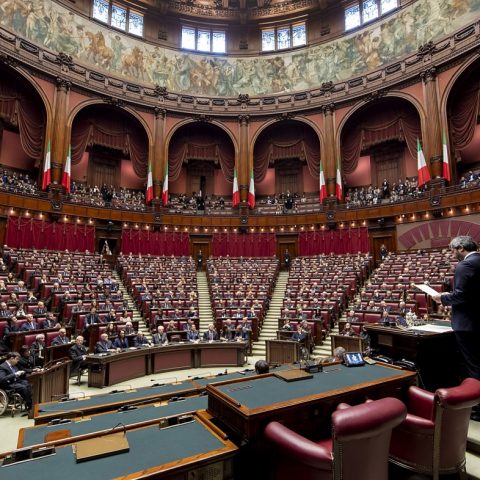 image of italian parliament