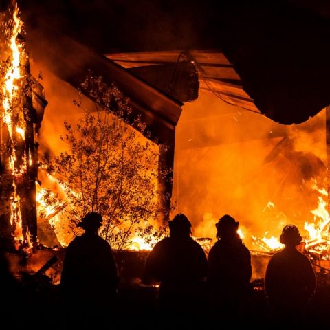 image of california fires