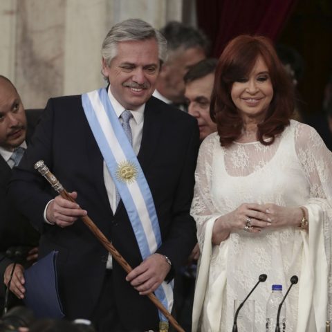 image of argentine president fernandez