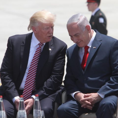 image of trump and netanyahu